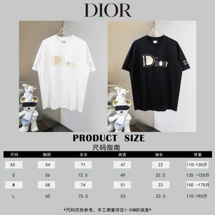 Dior T Shirts Short _SKUDiorXS-Lxetr29015417